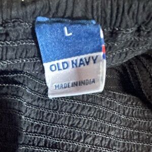 Old Navy Black Ribbed Halter Top Dress